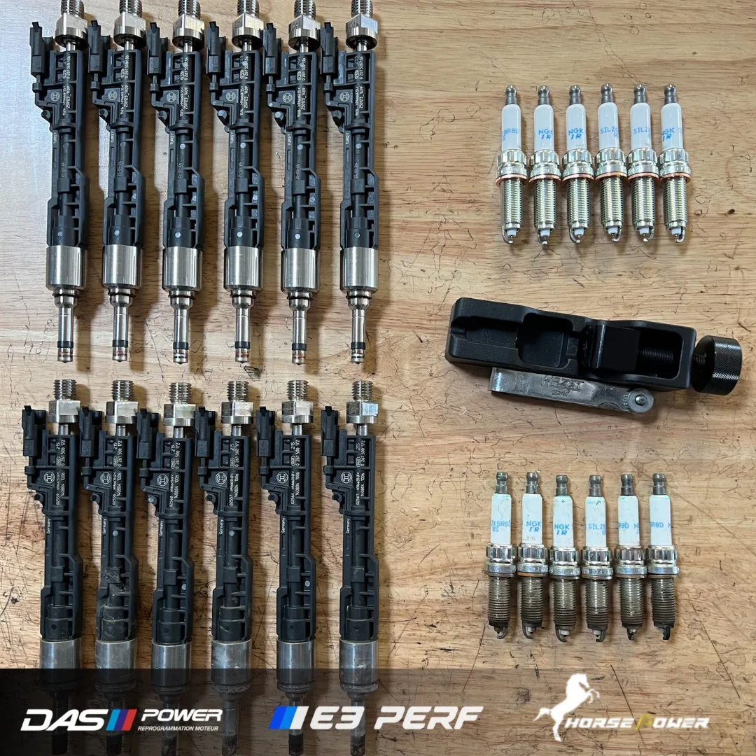 Injecteurs et bougies NGK — E3 Performance